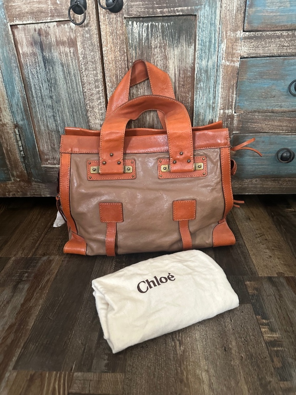 CHLOE TRACY WOMENS TOTE TAN WHISKEY NEIMAN MARCUS HANDBAG PURSE NWT